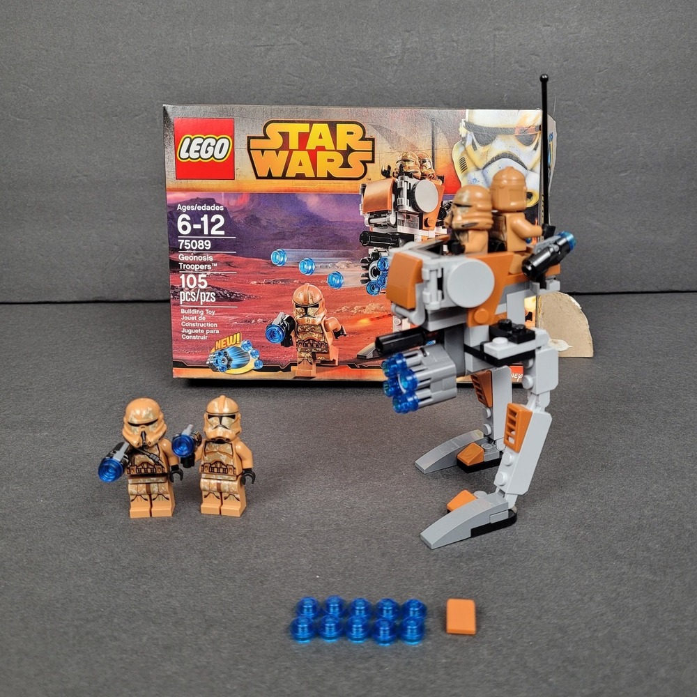 LEGO Star Wars 75088 Senate Commando Troopers Clone Wars 4 Minifigures Open Box